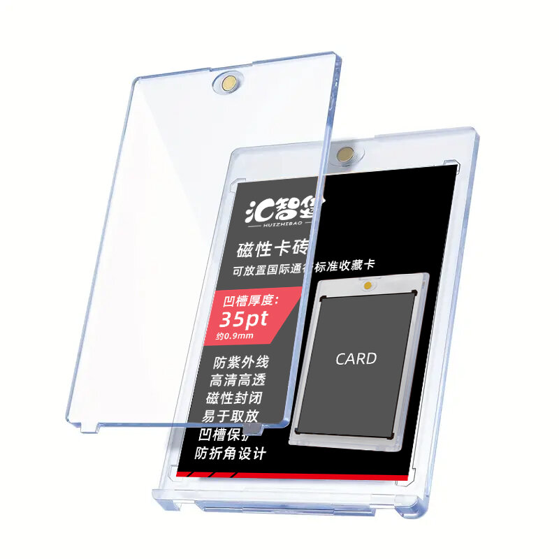 Porte-cartes magnétique One Touch, Porte-cartes à collectionner, Fonctionnement sportif, Tcg, UV, 35pt, 55pt, 75pt, 100pt, 130pt, 180pt, 260pt, 360pt