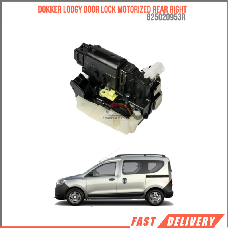 Dokker LODGY Fechadura da porta, facelift motorizado do passageiro, traseira direita 825020953R, preço durável