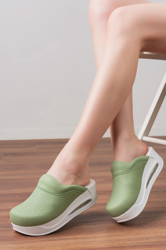 ศัลยกรรมกระดูกผู้หญิงรองเท้าแตะ Sabot ทางการแพทย์ Sabo House รองเท้าแตะพยาบาลพยาบาลโรงพยาบาล Casual คุณภาพ Lux Soft Comfort Anti-Slip