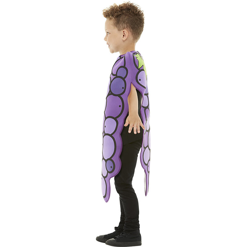 Unisex Girls Fruits Halloween Costume Boys Grape Costume For Kids