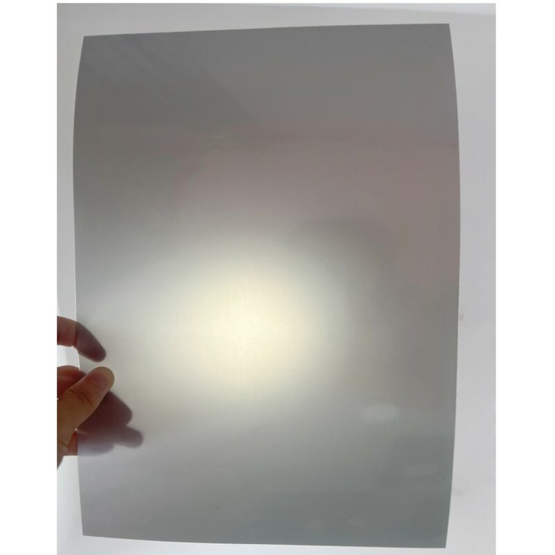 Silver Polarizer Film For Monitor Matte Semi-Transflective Light Pass Through LCD Display Polarizering Film Repair Accessories