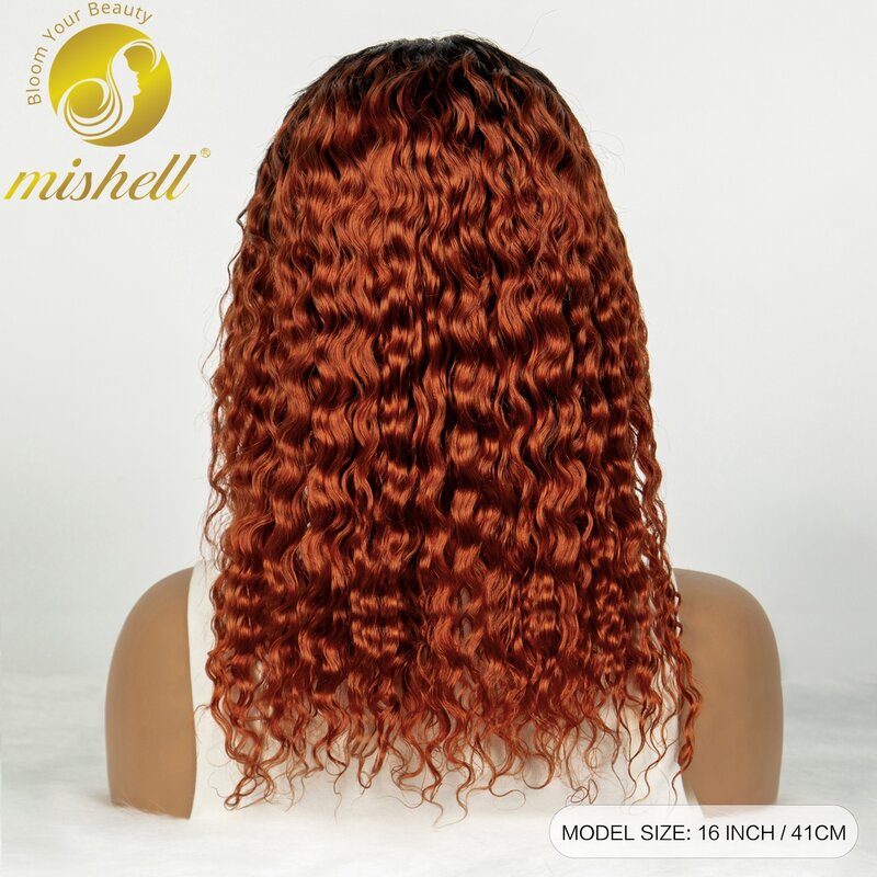 Perruque Bob Lace Front Wig ondulée naturelle, cheveux courts, 13x4, 10-16 pouces, densité 200%, pour femmes africaines, 1-B350