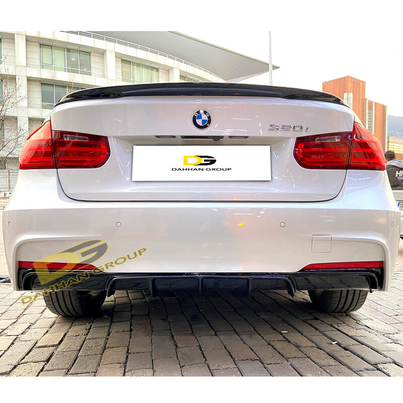 B.M.W 3 Series F30 2012 - 2018 M Performance Style Rear Trunk Boot Spoiler Wing Lip Painted or Raw Surface ABS Plastic M3 Kit