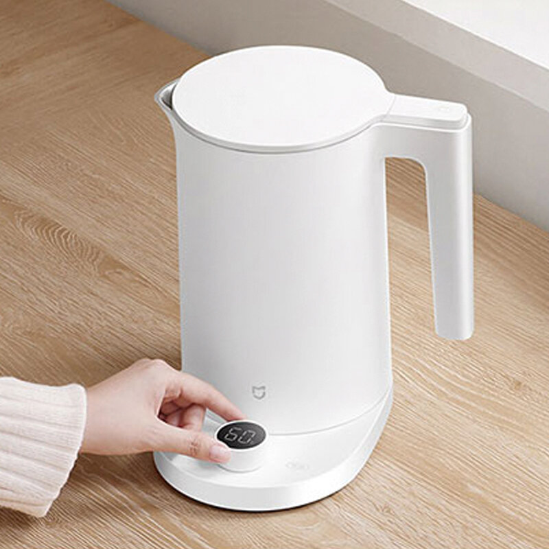 New XIAOMI MIJIA Smart Electric Water Kettle 2 Pro Fast Hot boiling Stainless Teapot LED Display Intelligent Temperature Control
