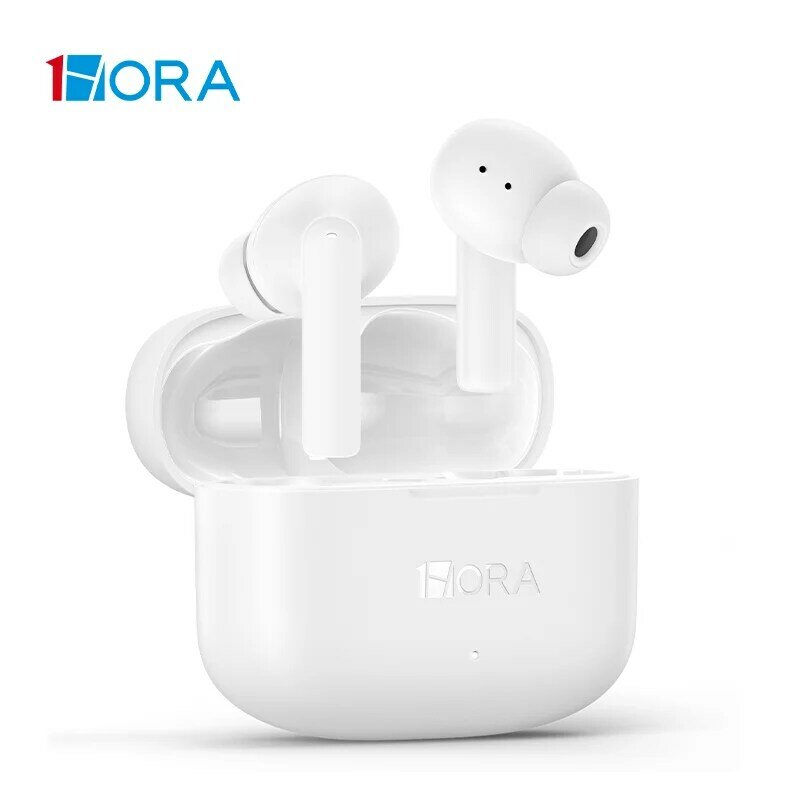 Wireless Earbuds by 1Hora Bluetooth 5.3 with Mic Voice Assistant Compatible Touch Control with Samsung Xiaomi Laptop AUT206