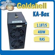 Goldshell AL Box Miner com PSU, 360 G180 W, GK, novo em estoque