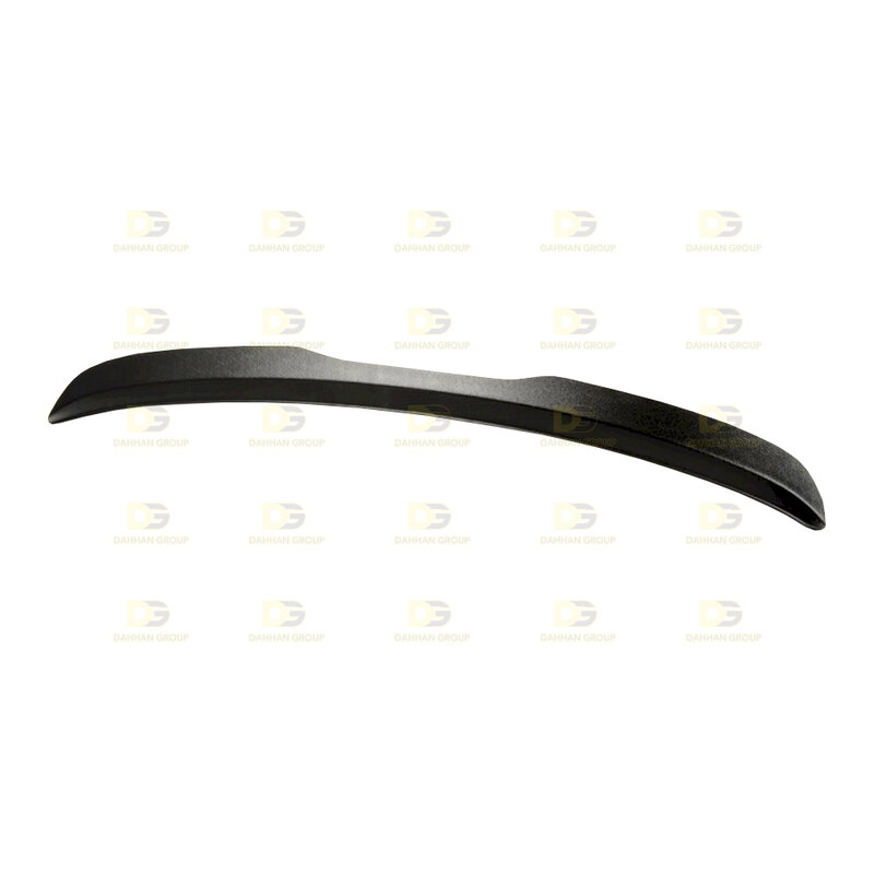 V.w golf mk6 2008 - 2012 gti max design tampa spoiler traseiro asa extensão piano gloss plástico superfície preta