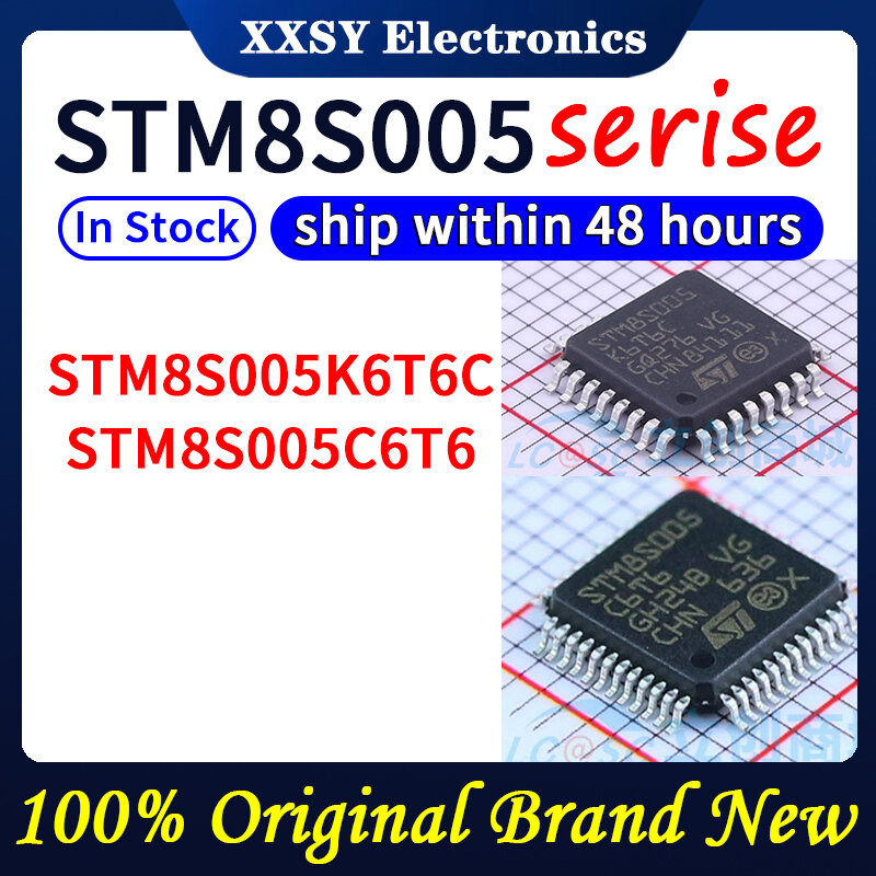 STM8S005K6T6C STM8S005C6T6 STM8S005K6T6, 100% Qualité Originale, Neuf