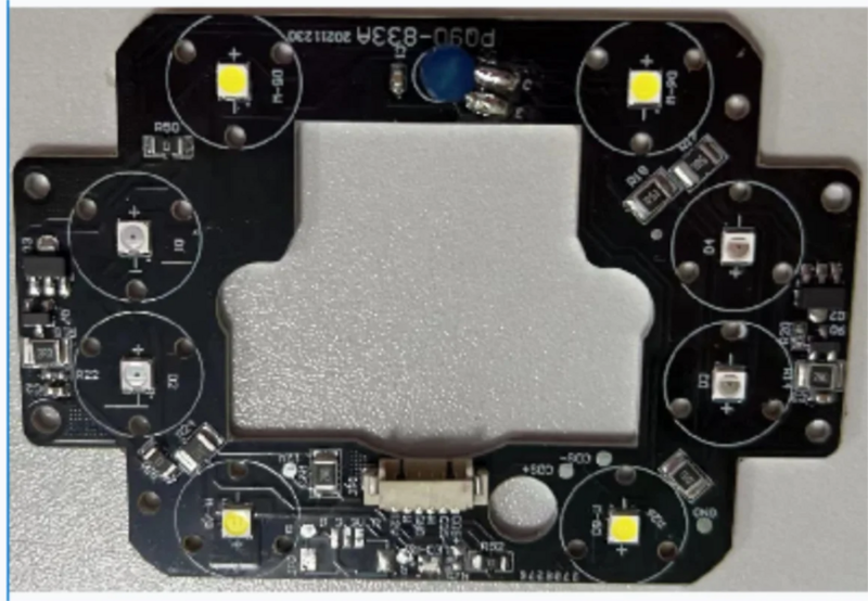 Nueva actualización CCTV LED 5mm infrarrojo IR 90 grados Placa de bombillas 850nm para bricolaje CCTV a prueba de explosiones cámara IP AHD a prueba de agua