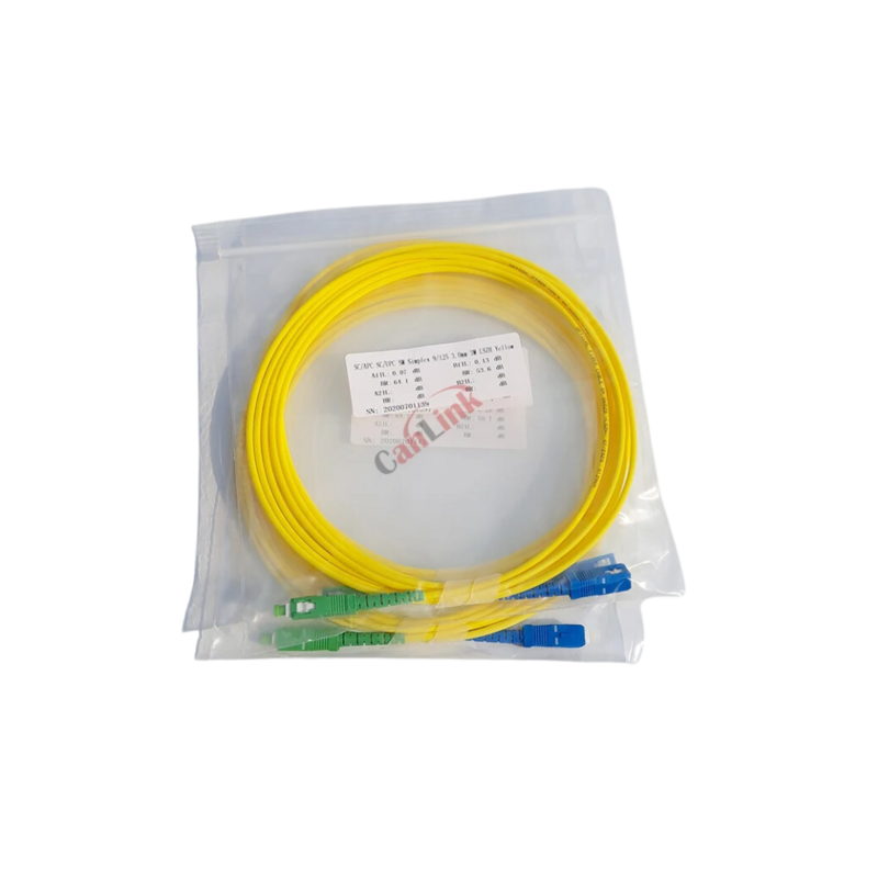 10pcs/lot Fiber Optic Jumper Cable SC/UPC-SC/APC SM 3mm Single Mode Extension Patch Cord