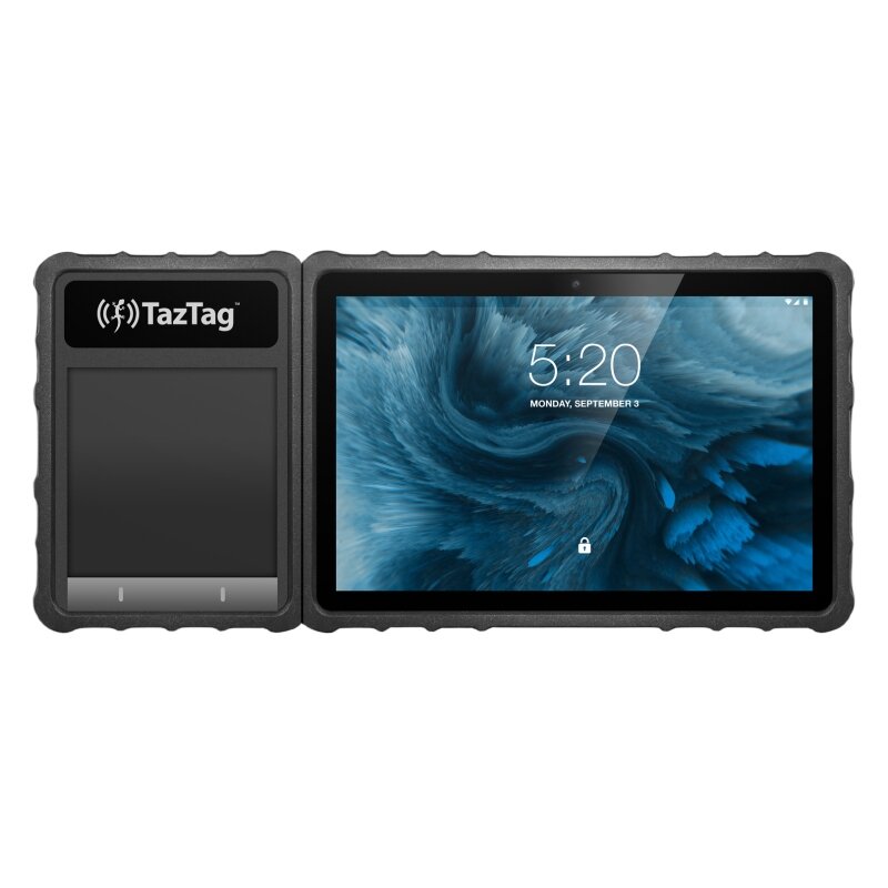 Tablette Full HD avec lecteur biométrique intégré, 8 ", 1920x1200, 4 Go de RAM, 32 Go, Android 9.0, imprimante octa-core, WiFi 4G, FAP60