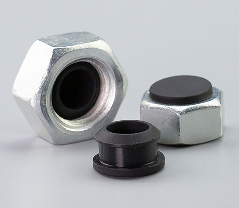 10Pcs Zwarte Siliconen Rubber Gat Caps 4.5-12Mm T-Type Plug Cover Snap-On Pakking blinde End Cap Seal Stopper