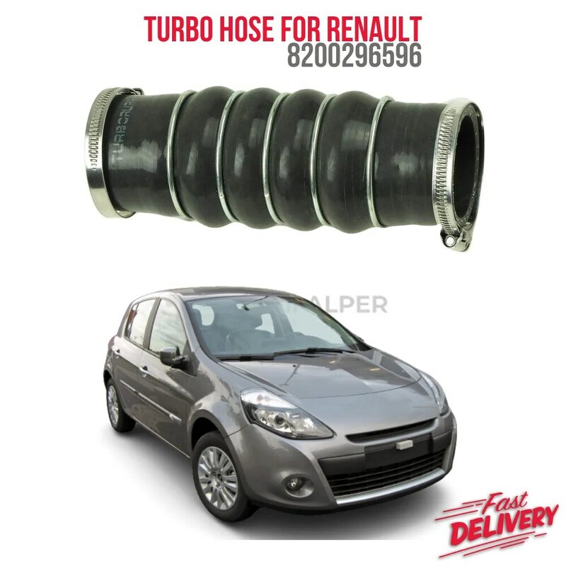 Turbo hose for RENAULT CLIO III / MODUS 1.5DCI Oem 8200296596 super quality high performance fast delivery