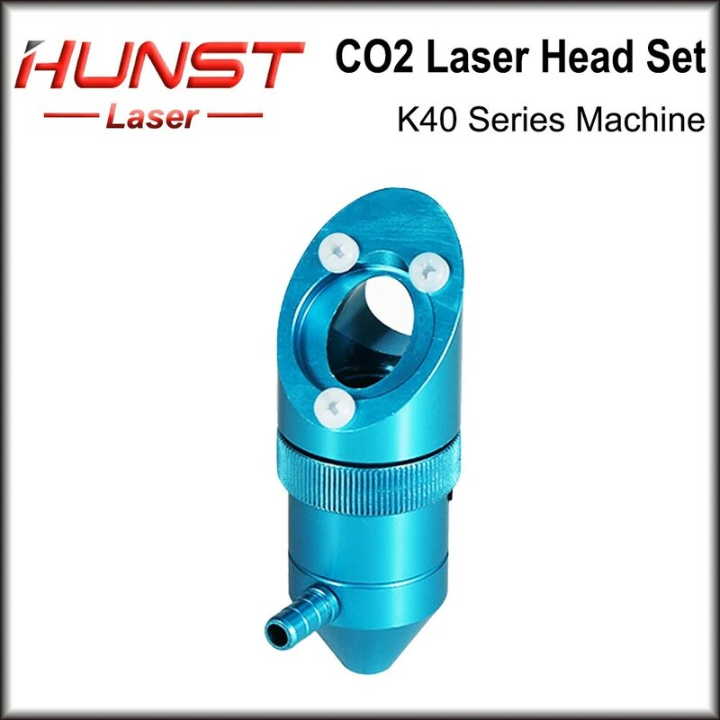 HUNST CO2 레이저 헤드, K40 시리즈 레이저 조각 절단기 렌즈, 직경 12mm, 18mm, FL50.8 mm, 미러 20mm