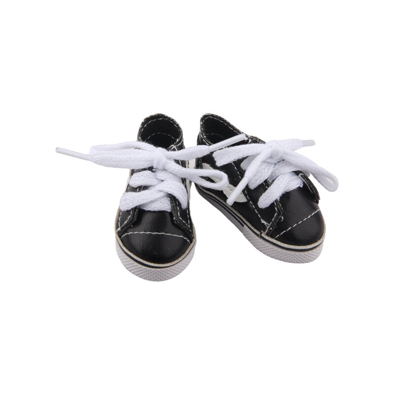 Cute 5.5cm Leathe Mini Doll Shoes For Nancy,Paola Reina Doll Sneakers Boots Accessories For 1/6,Lisa,Nancy,Lesly,Doll Toy Gift