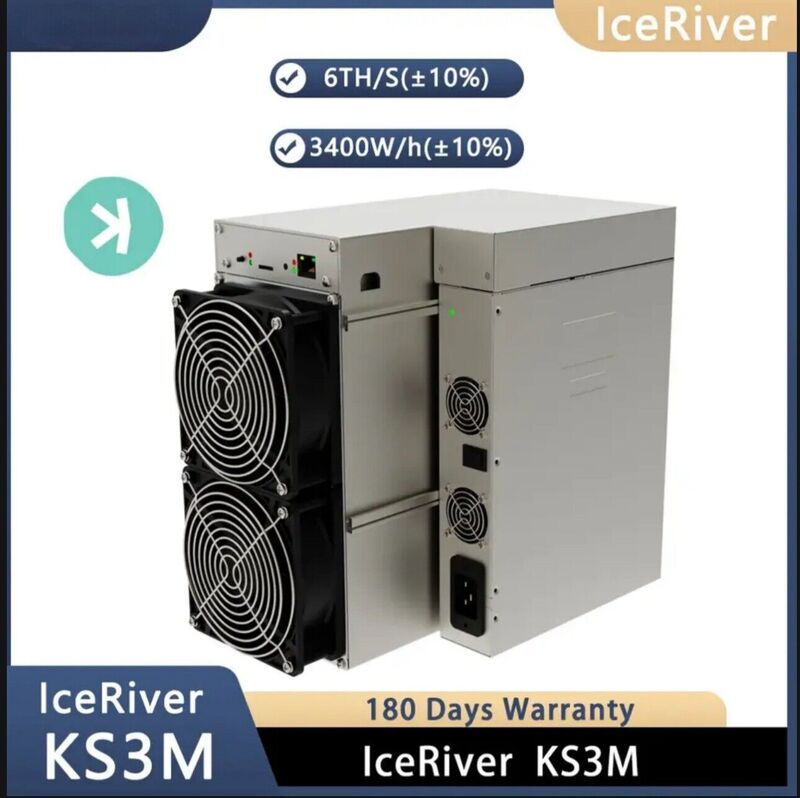 Iceriver ks3m-kas, kaspa Bergmann, asic Bergmann, Eiswürfel, (Bitmain, Ant miner)