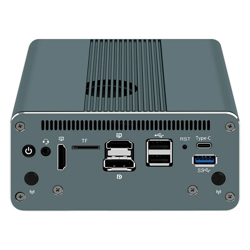 Firewall Mini-PC der 13. Generation Intel i7 1355u i5 1335u 2*10g sfp optisch 4x i226-v 2,5g Soft Router 2 * DDR5 2 * Sata 4*4k Proxmox Host