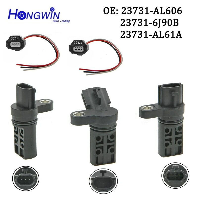 Plug Sensor posisi poros engkol untuk Infiniti FX35 Nissan 350Z Altima Maxima Murano 3.5L VQ35DE A29632 A29630 23731AL606