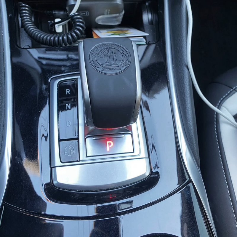 Aksesori stik tuas kenop pemindah gigi mobil untuk Mercedes Benz AMG W463 G500 G350 G63 G65 G55 AMG A45 W176 2014