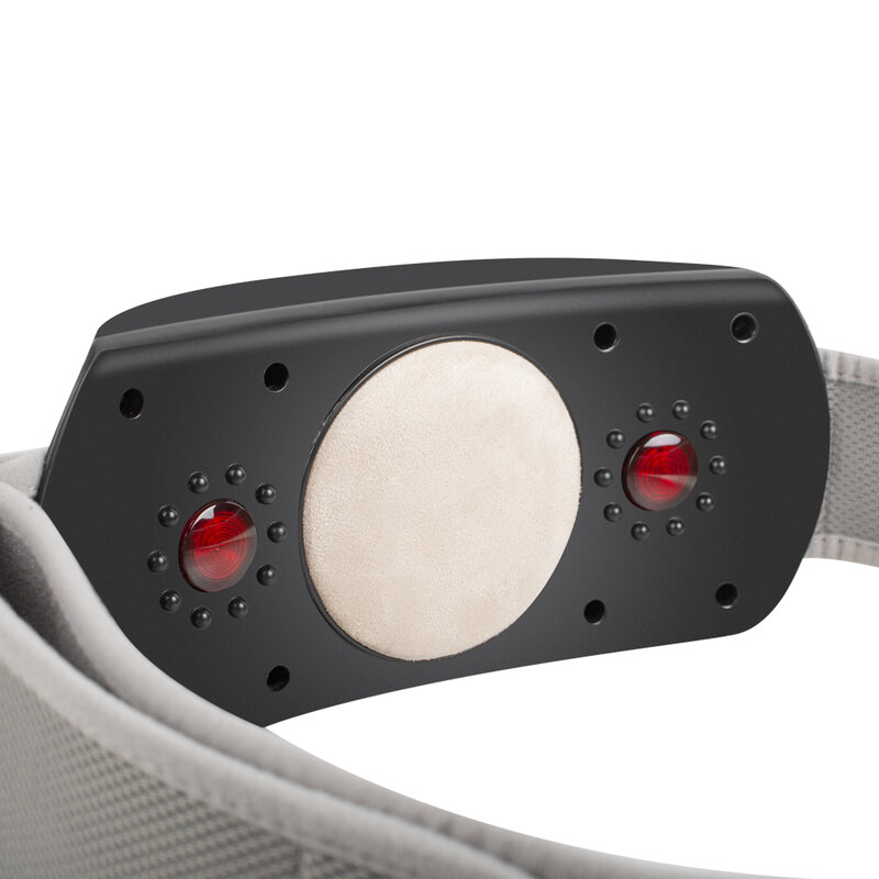 3 em 1 massageador elétrico para barriga quadril coxa voltar máquina de perda de peso infravermelho calor aquecido lombar abdômen massageador