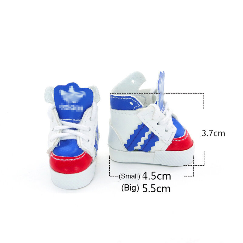Neue 4.5 & 5cm PU Schuhe Für BJD Puppe 14 Zoll Mode Mini Puppe Schuhe Für EXO Russische DIY puppen Hohe-qualität Schuhe Geschenk Für Mädchen