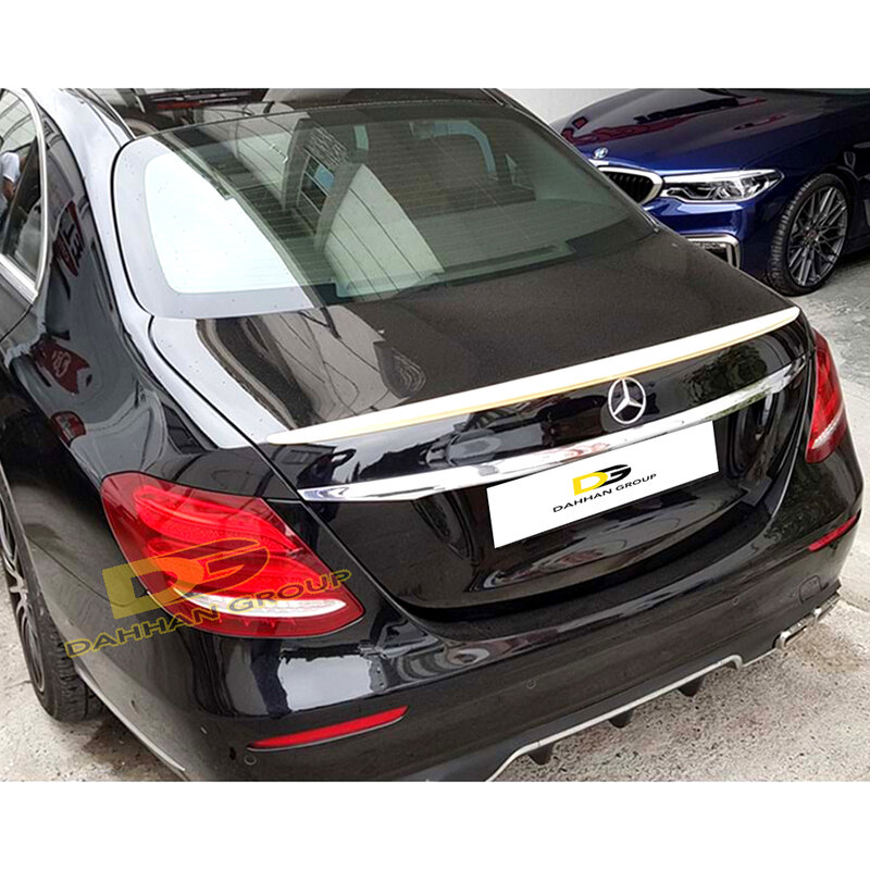 Mercedes Benz E Class W213 2016 - 2022 AMG Anatomic Style Rear Trunk Boot Spoiler Wing Painted or Raw High Quality ABS Plastic