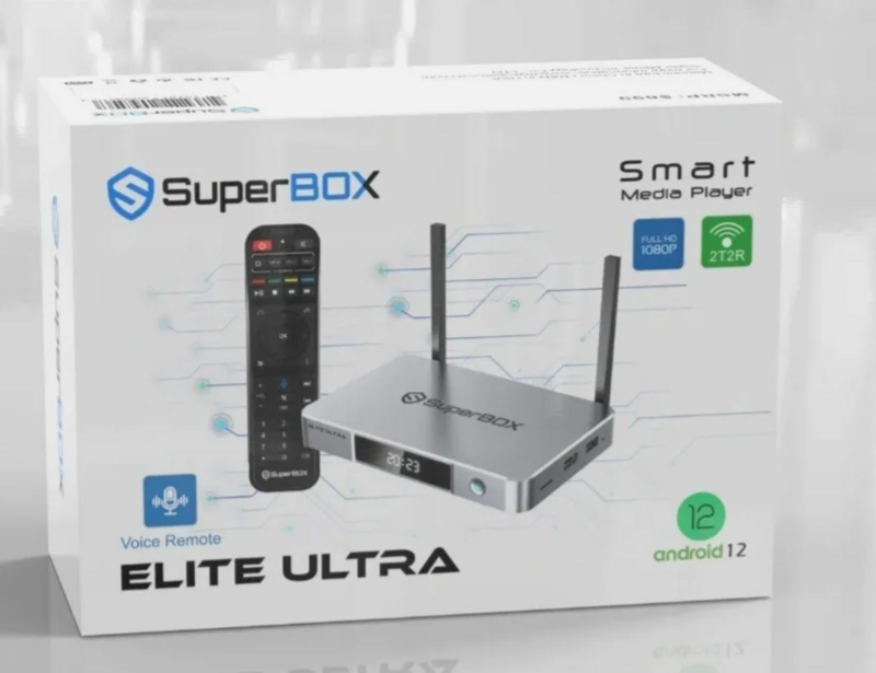 Superbox-Elite Ultra remoto com aplicativos Premium, controle remoto por voz, comprar 2 obter 1 grátis, 24 pcs, 2024