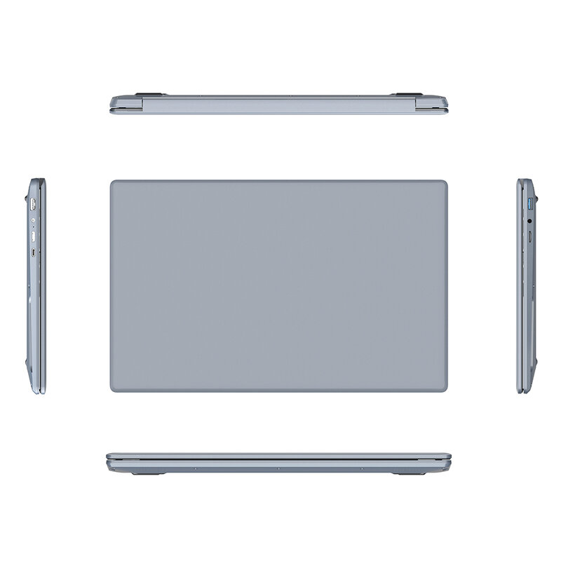 Thuisbedrijf Laptop 15.6 "Ips + 7" Touchscreen Slanke Laptop Intel Celeron N5095 Windows 11 Pro Ultraslanke Notebook 5400Mah Batterij