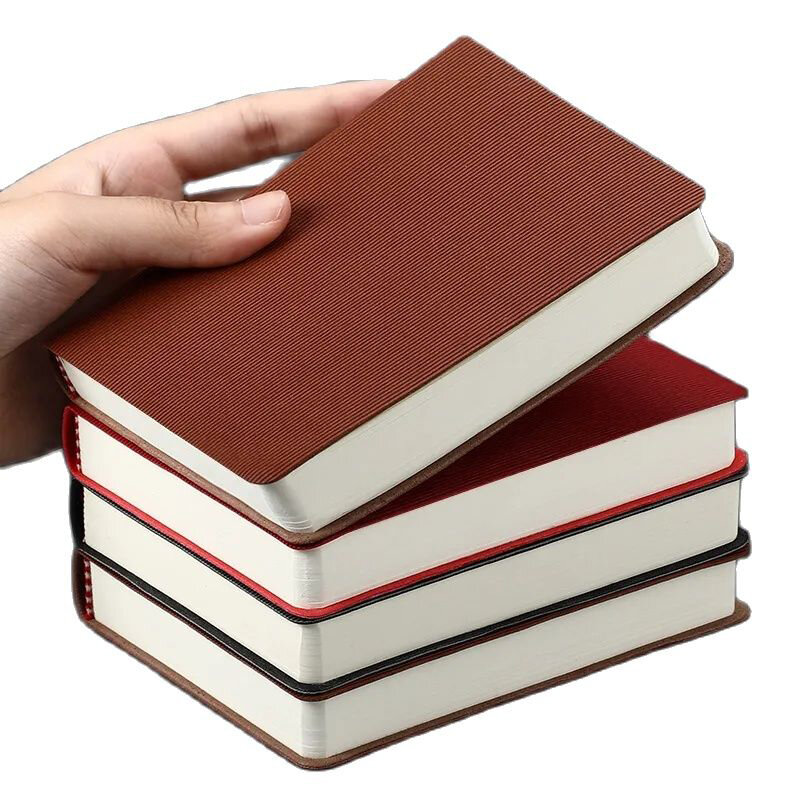 Cuadernos A6 360P forrados/páginas en blanco, planificador diario, Bloc de notas, papelería para oficina, suministros escolares, Agenda de bocetos, 2024