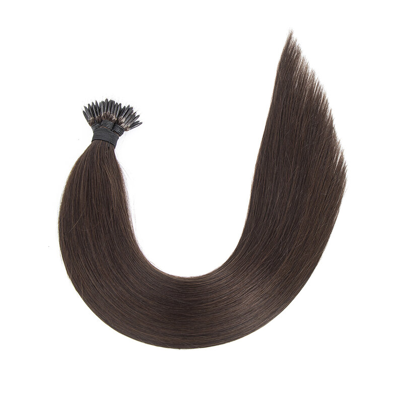 Нано-кольцевые накладные человеческие волосы для наращивания, настоящие человеческие волосы, Настраиваемые цвета, раннее наращивание, кератиновые человеческие волосы 50 шт./50 г