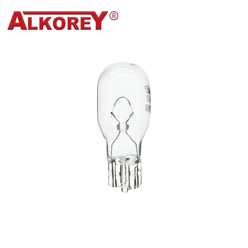Alkorey 10 Pcs W16W T15 12V 16W Warm White Car Side Light Interior Light Clearance Light Instrument Lights Auto Halogen Bulbs