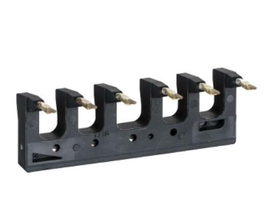 LAD9V12 LAD-9V12 Set of power connections, parallel busbar, for 3P reversing contactors assembly, LC1D09-D38 spring terminals