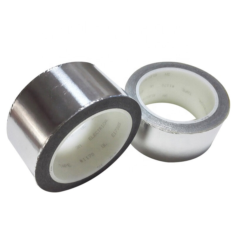 Emi Aluminium folie Abschirm band 1170, mit leitfähigem Klebstoff, 1inx 16,5 m, 0,08mm Dicke