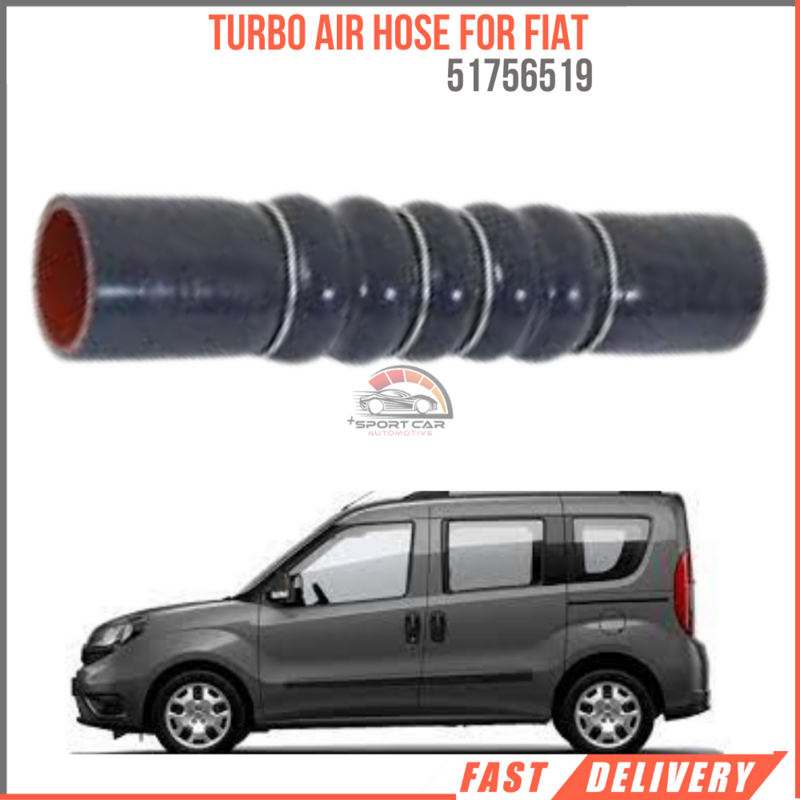 Для Шланга воздухозаборника турбо Fiat Doblo 1,3 MJT Oem 51756519 супер качество отличная производительность Быстрая доставка
