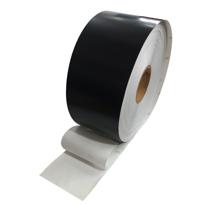 Лазерная маркировка, лента для этикеток 7847, клей для различных применений, матовый черный, ширина 100 мм