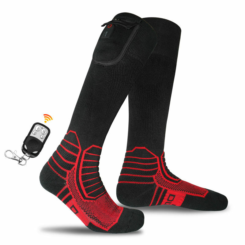 Лыжные носки для мужчин и женщин, высококачественные носки с дистанционным управлением и подогревом