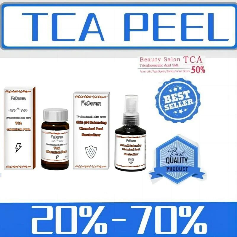 30ml Glycolic Acid TCA Chemical Peel 70%/20% Peeling Acid skin remove skin Superforce Peeling Skin care
