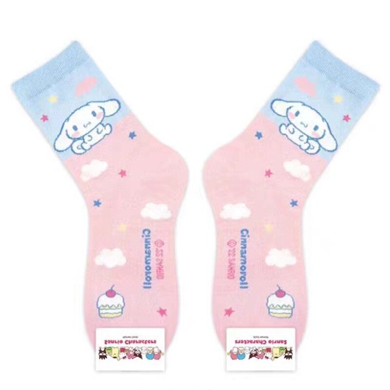 Sanrio Accessoires Socken, Mid-Barrel warme Casual Socken, Geschenke