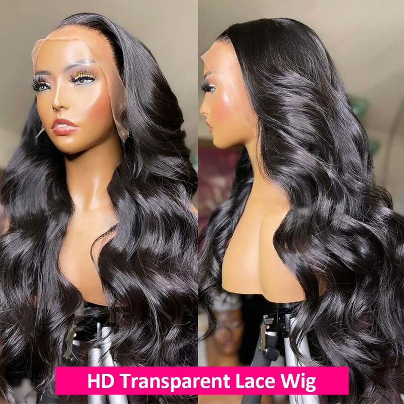Body Wave Lace Front Wigs Human Hair Wigs for Women 13x4 HD Glueless Lace Frontal Wigs Human Hair Pre Plucked with Baby Hair Wig