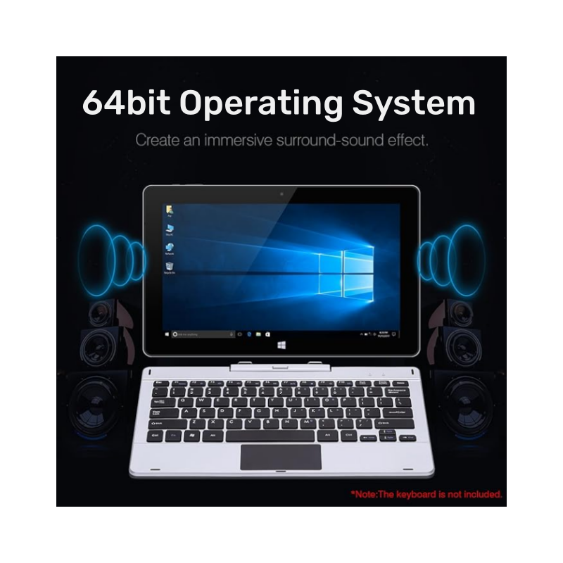 Duża wyprzedaż 10.1 cal X3 Z8350 CPU 2 in1 Tablet PC 2GB DDR RAM 32GB ROM system WINDOWS 10 odpinana klawiatura bateria 5000mAh