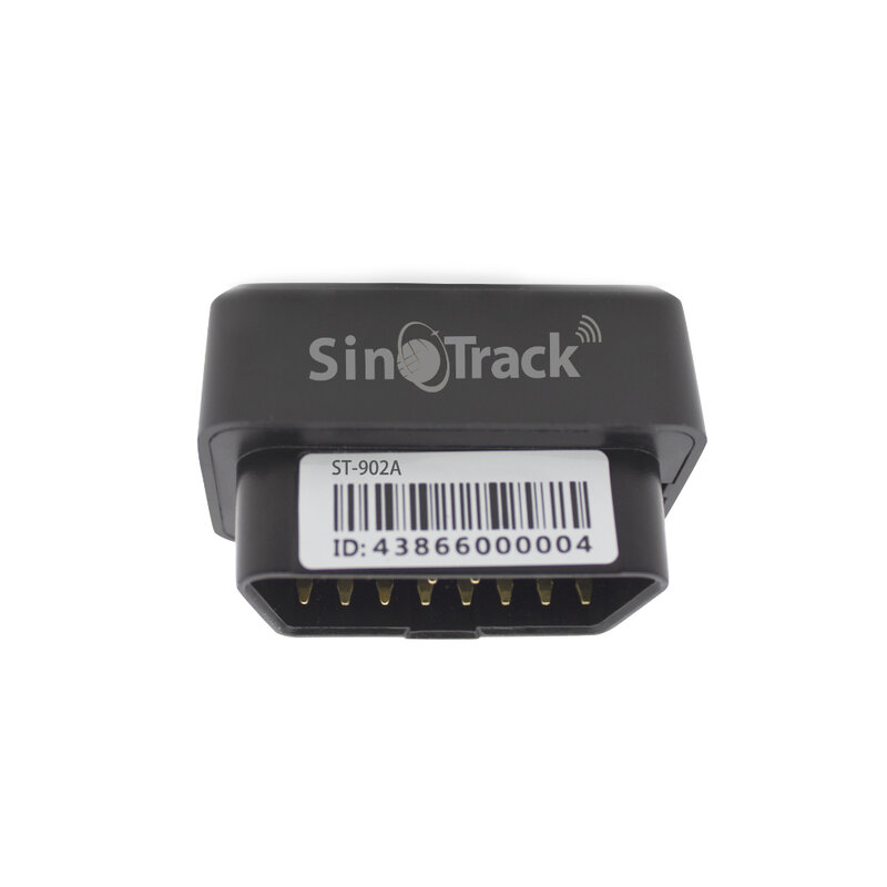SinoTrack ST-902A 미니 OBD GPS 음성 모니터 추적기, 16 핀 OBD II 플러그 플레이, 자동차 GSM OBD2 추적 장치, GPS, 무료 앱