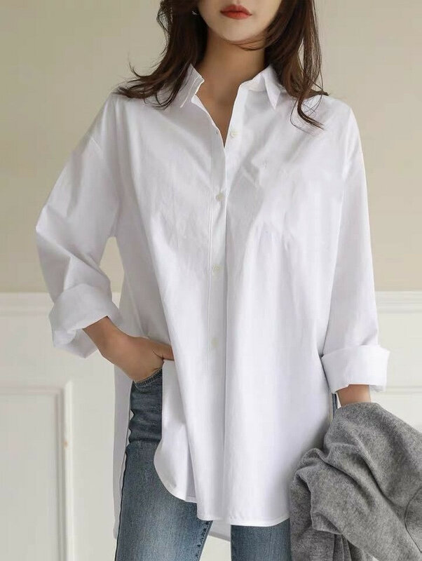 Женская осенне-зимняя Длинная блузка для грудного вскармливания, Свободный Топ с длинным рукавом для беременных женщин, рубашка, Одежда для беременных