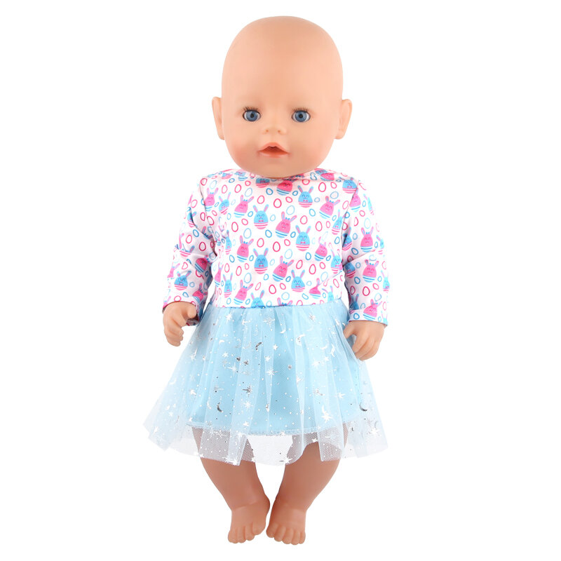 43cmのかわいい愛のドレス,生まれたばかりの赤ちゃんのための新しいおもちゃ,アメリカのスカート,18インチの女の子,私たちの世代,zapf,人形,フェスティバル