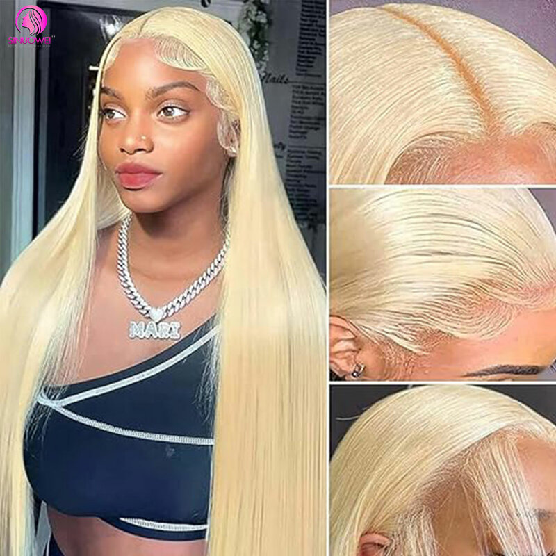 613 Blonde Lace Front Wigs 13x4 Transparent Lace Human Hair Wigs 100% Human Hair 13x6 Lace Human Hair Wigs For Women On Sale
