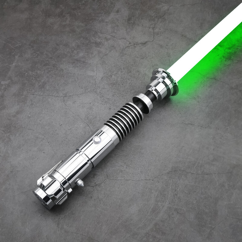 TXQSABER LUKE Skywalker SE RGB Laser Proffie bojowy miecz świetlny prezent gładki Swing Blaster metalowe zabawki Cosplay świecące dzieci