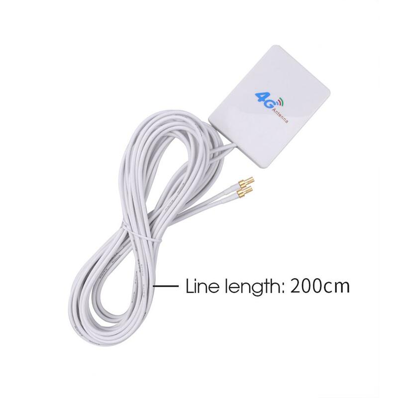 LTE Antenna 3G 4G TS9 CRC9 SMA Connector 4G LTE Router External Antenna For Huawei 3G 4G LTE Router Modem 2M Cable