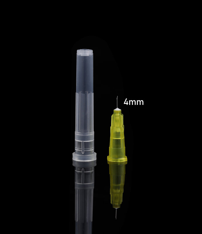 1Ml Jarum Suntik + 30G 4MM Jarum Injeksi Jarum Gambar Jarum Suntik Jarum Runcing Tajam Jarum Sekali Pakai untuk Meso