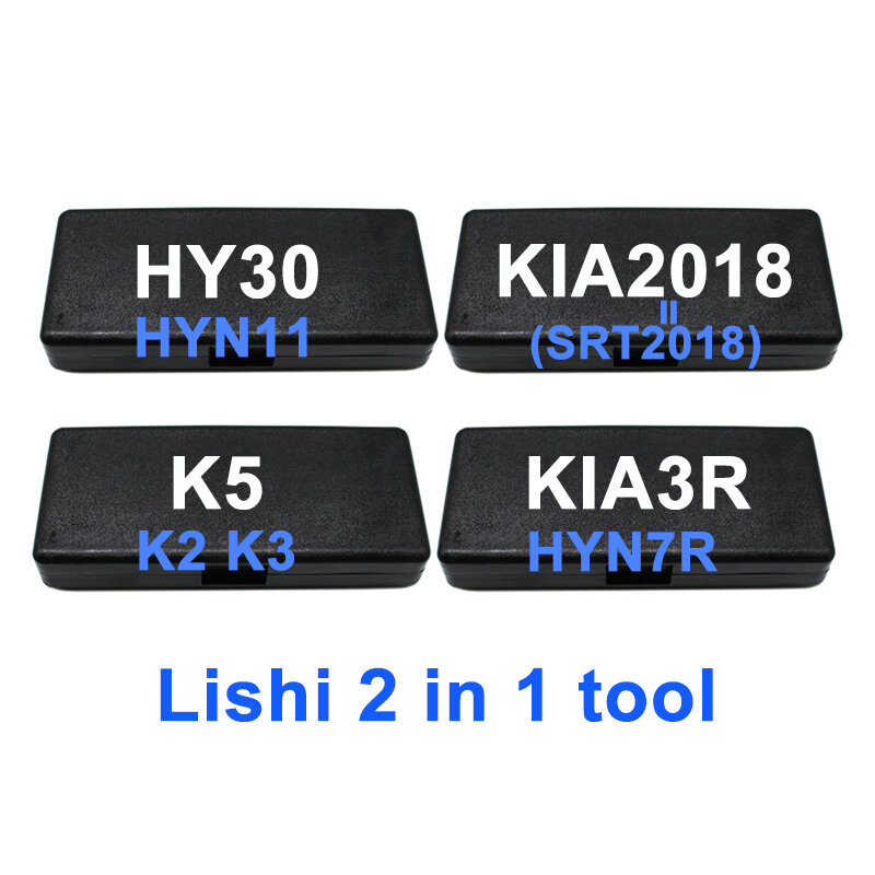 Замки LISHI, модели HY30, HYN11, K5, K2, K3, KIA2018, HYN7R, KIA3R, 2 в 1