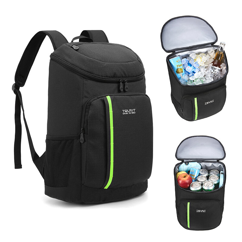 TOURIT 30 Liters Thermal Backpack for Beer Lightweight Waterproof Large Fresh Keeping Insulated Bag Cooler Backpack beach bag