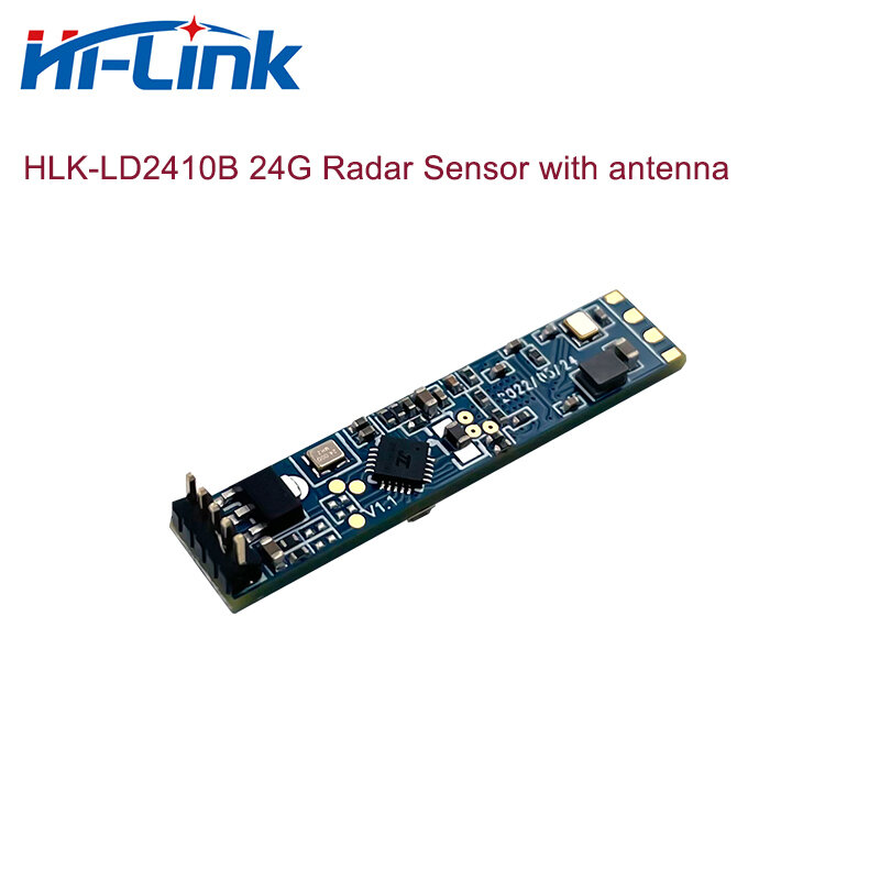 Novo HLK-LD2410B-P 24g mmwave fmcw presença humana radar sensor de movimento módulo